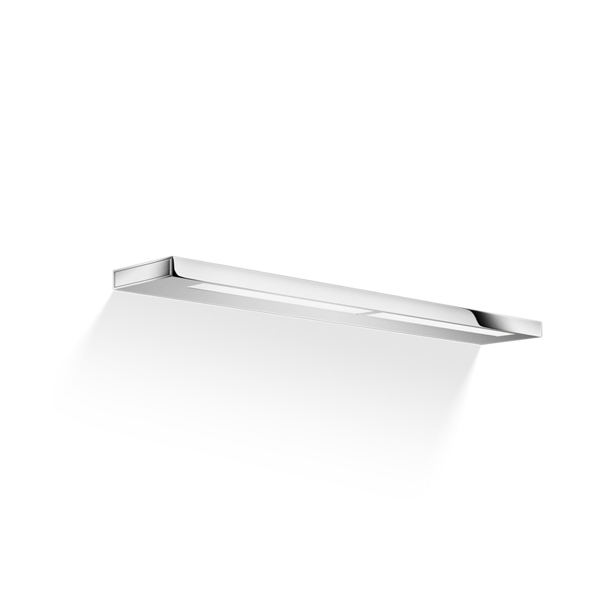 Hochwertige Design-Wandlampe fürs Bad – Decor Walther Slim 60 N LED Wandleuchte Badezimmer, Chrom, B: 60 cm