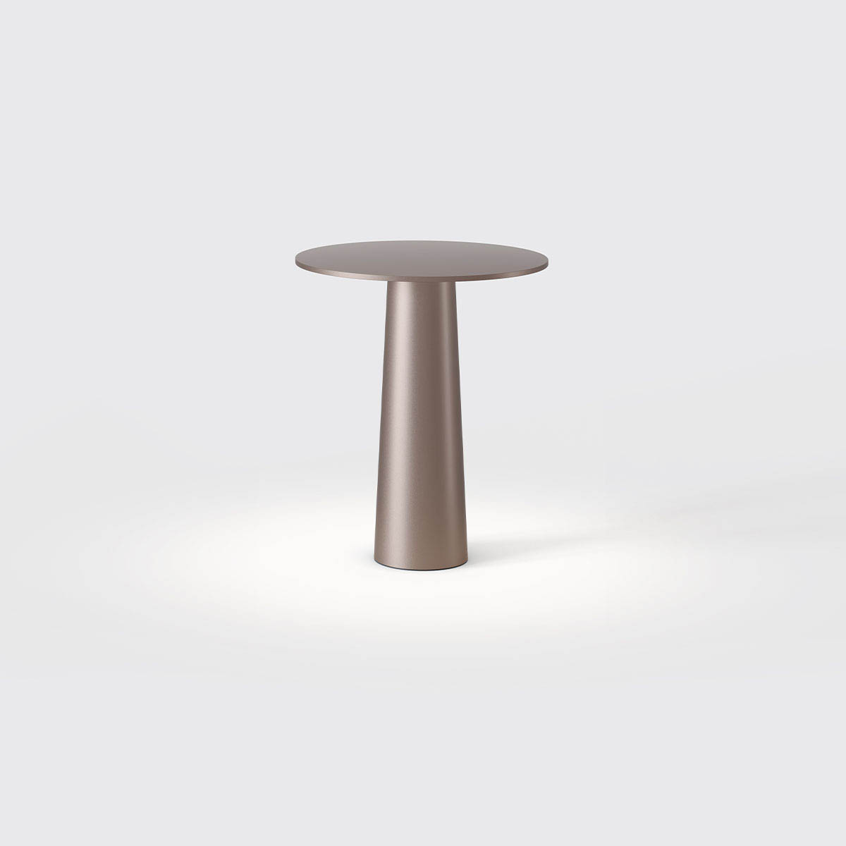 IP44.de lix mini Mobile Akku Tischleuchte, Ø: 5,4 cm, H: 17,8 cm Bright Bronze