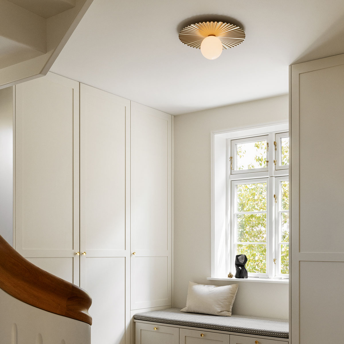 Liila Muuse Medium Wand- und Deckenleuchte, Ø: 42 cm, Gold