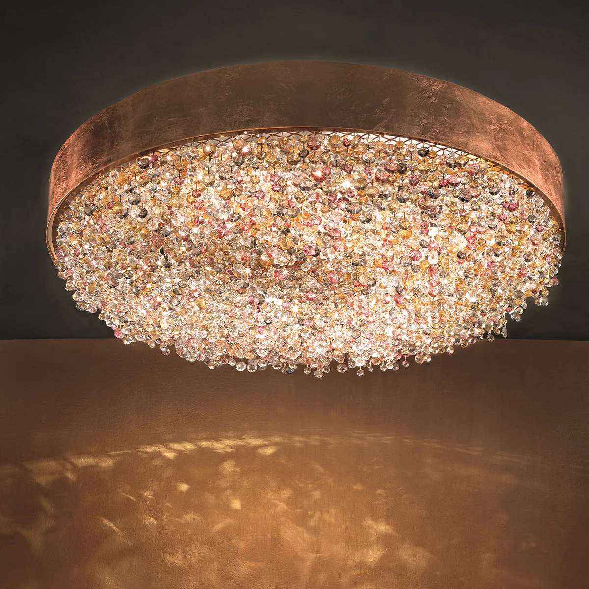 Olà PL12 120 Deckenleuchte, Weiß matt, Ø: 120 cm, LED-Modul