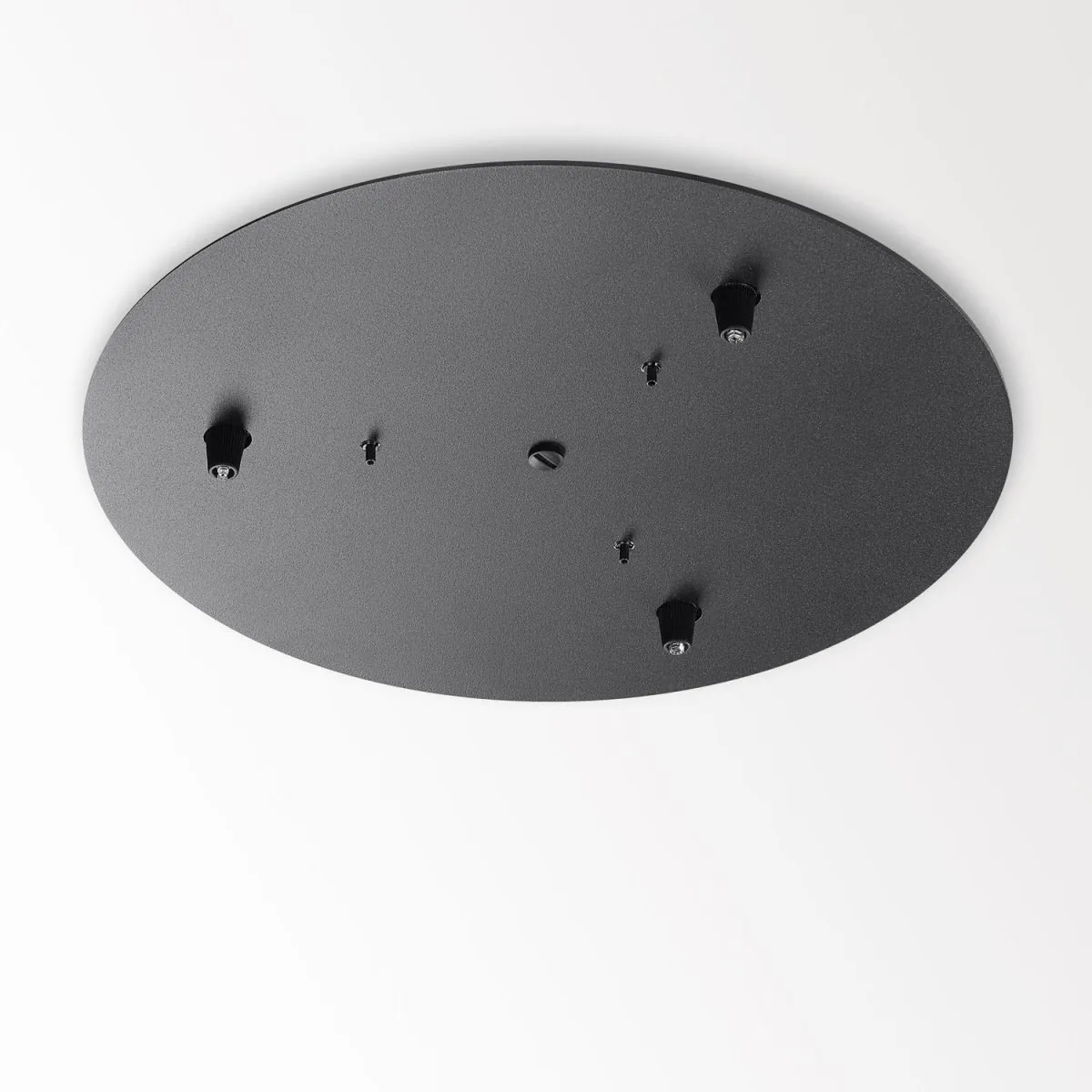 Ceiling Base Baldachin 3 RC, Schwarz Ceiling Base Baldachin 3 RC, Schwarz
