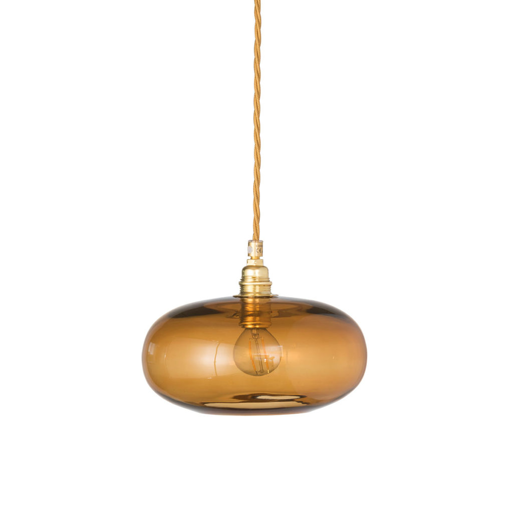 Ebb & Flow Horizon Pendelleuchte S Ø 21 cm Horizon Pendelleuchte S Ø 21 cm, Toast, Gold Toast Gold Pendelleuchten – hochwertige Innenbeleuchtung, stimmungsvolles Licht für Schlafzimmer