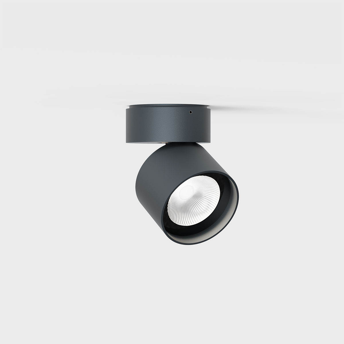 IP44-proR-außen-deckenleuchte-anthrazit: Rechteckige schwenkbare Deckenleuchte für außen in der Farbe anthrazit – LED für Balkon