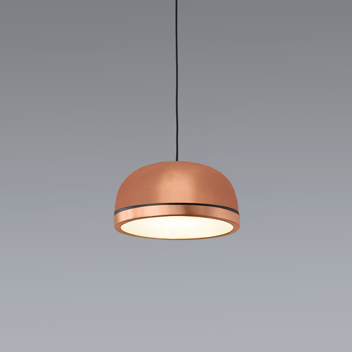 Molly 556.22 Pendelleuchte Ø: 20 cm, Kupfer, Kupfer