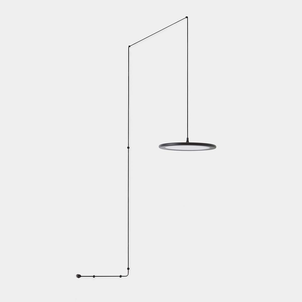 TOOY_Bilancella_512-22_sand_black TOOY Bilancella 512.22 Pendelleuchte, Ø: 52 cm Dunkelbronze