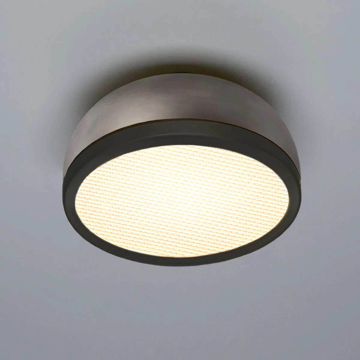 Molly 556.73 Wand - Deckenleuchte Ø: 38 cm, Zinn, Schwarz