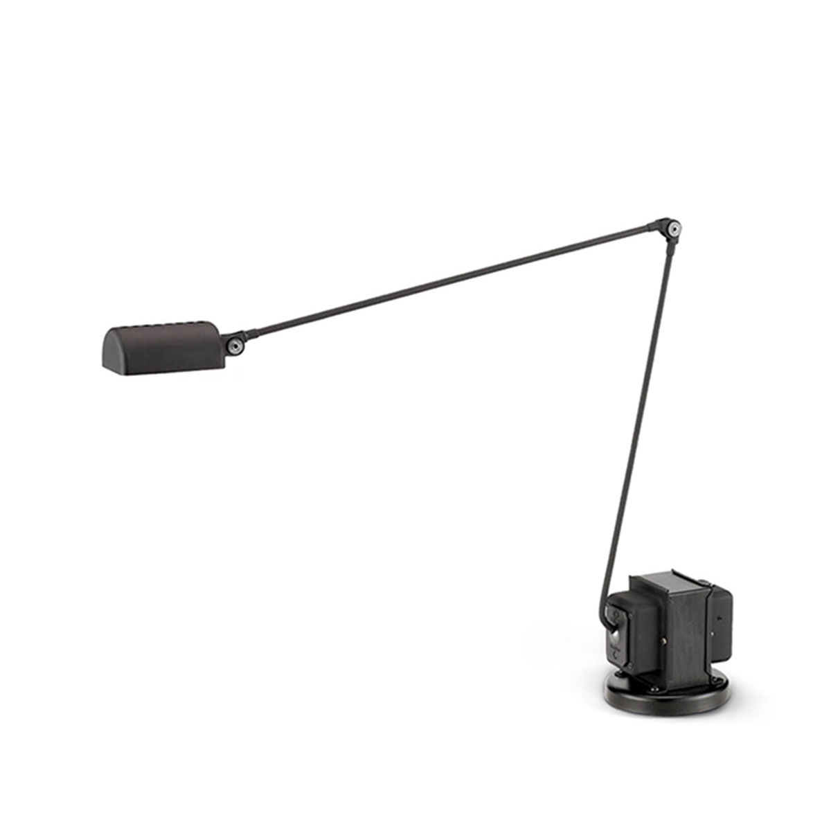 Daphine LED Tischleuchte, H: 45 cm, Schwarz soft, Extra-Warmweiß 2700K