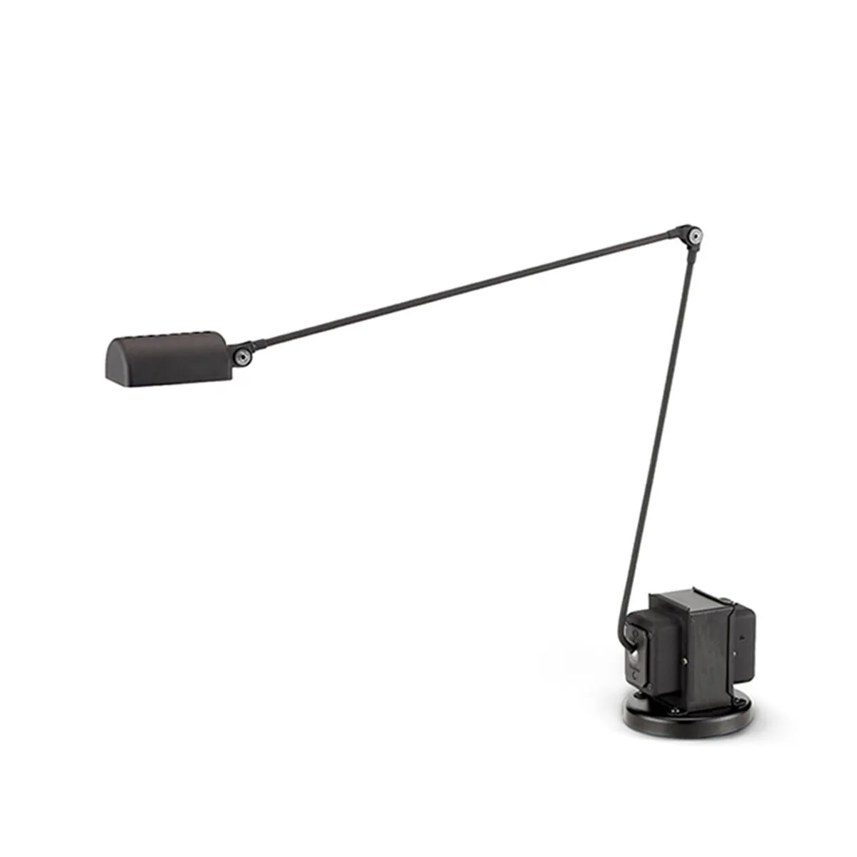 Daphine LED Tischleuchte, H: 45 cm, Schwarz soft, Extra-Warmweiß 2700K
