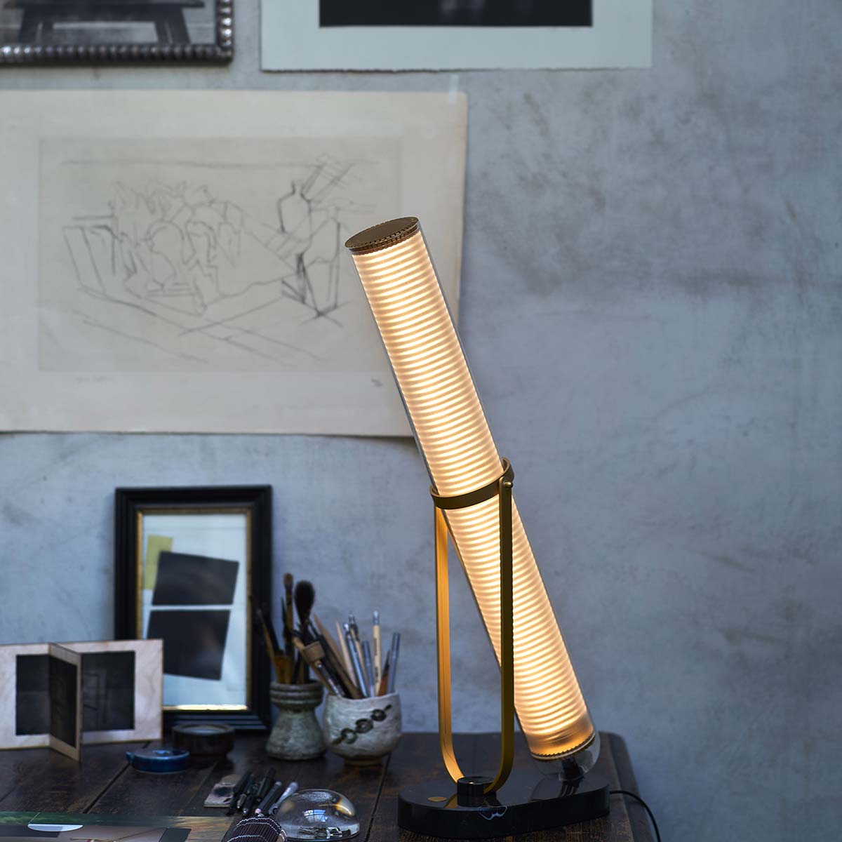 DCW Editions La Lampe Frechin Tischleuchte, H: 65 cm