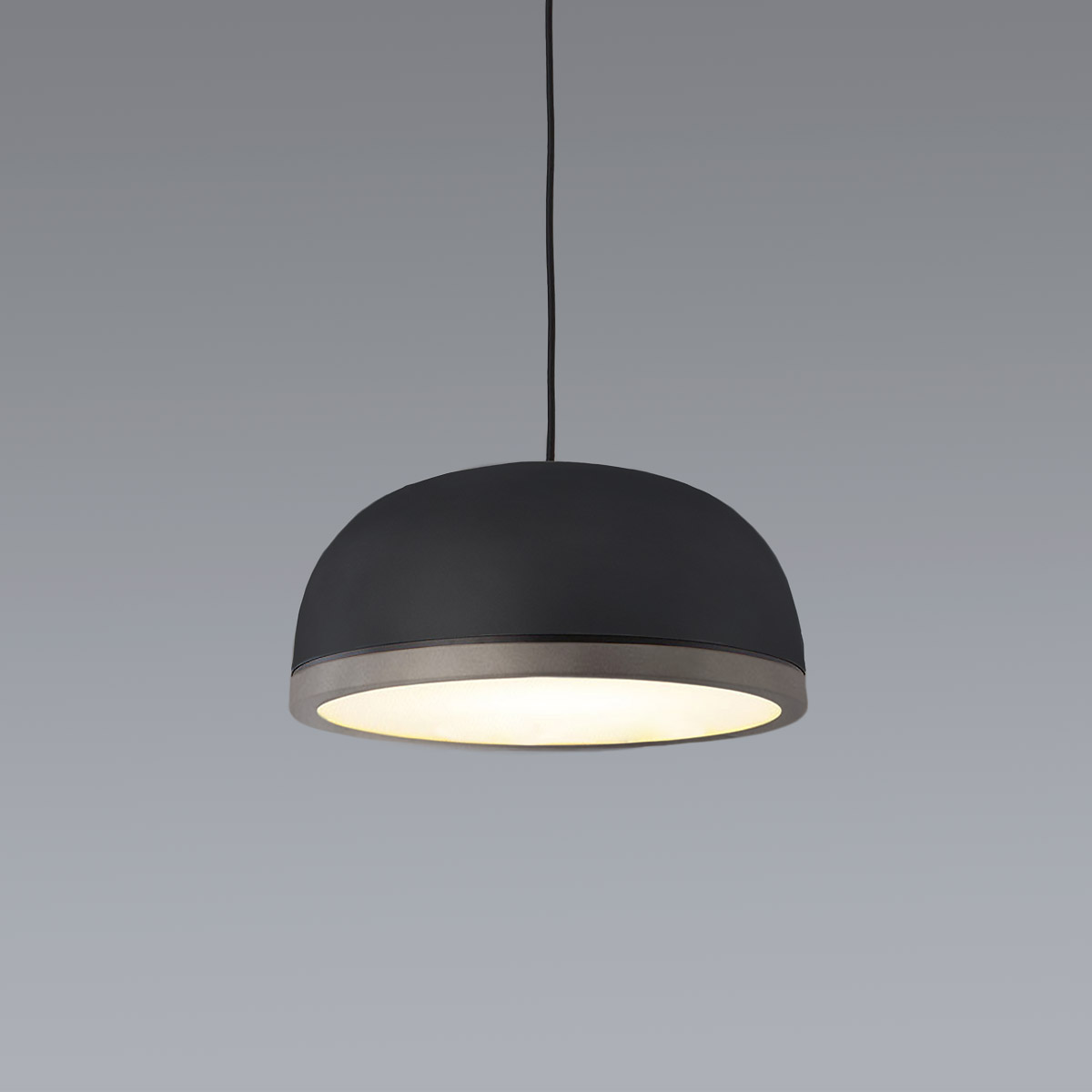TOOY_Molly_556_23_Schwarz_Zinn TOOY Molly 556.23 Pendelleuchte Ø: 38 cm Schwarz Zinn