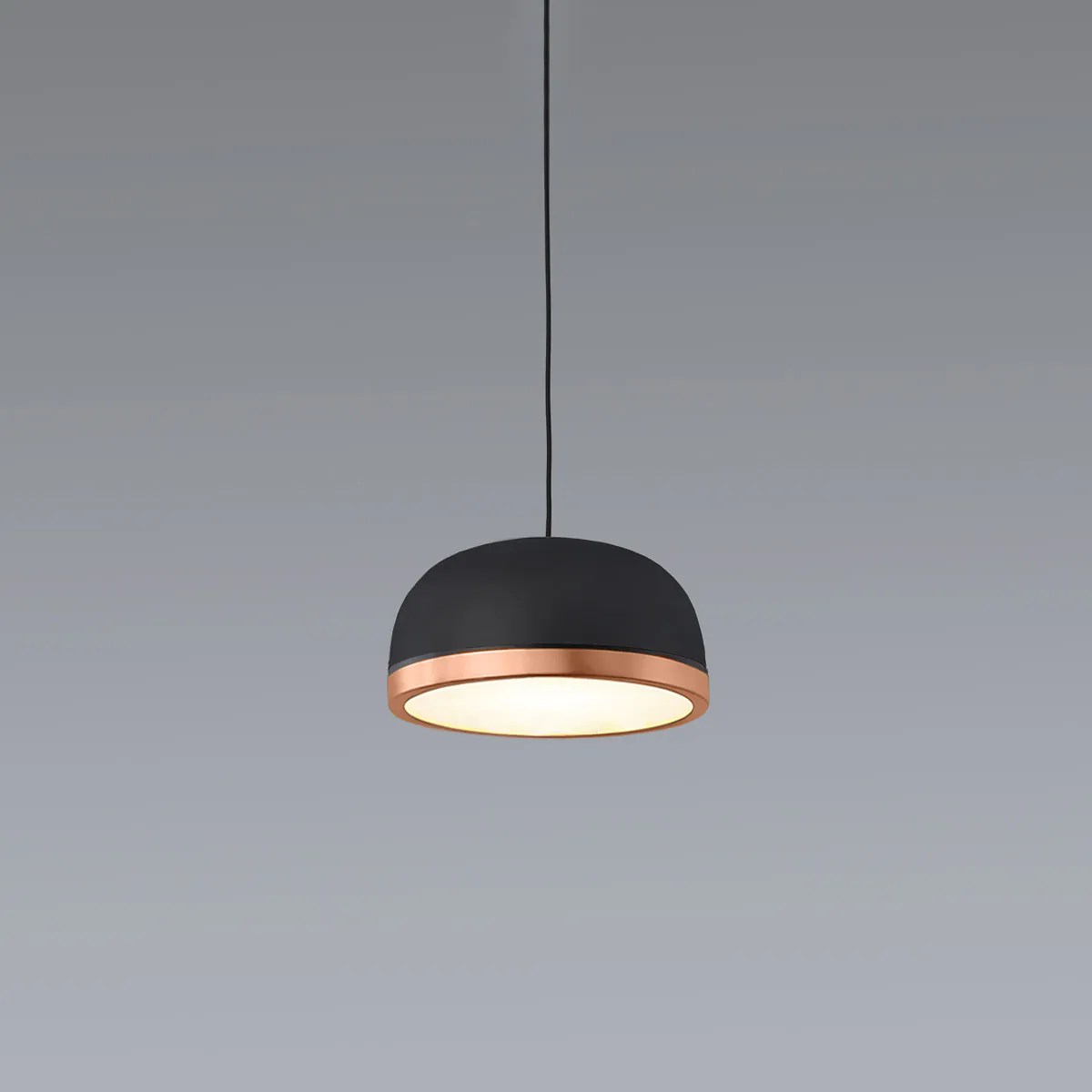 Molly 556.21 Pendelleuchte Ø: 15 cm, Schwarz, Kupfer Molly 556.21 Pendelleuchte Ø: 15 cm, Schwarz, Kupfer