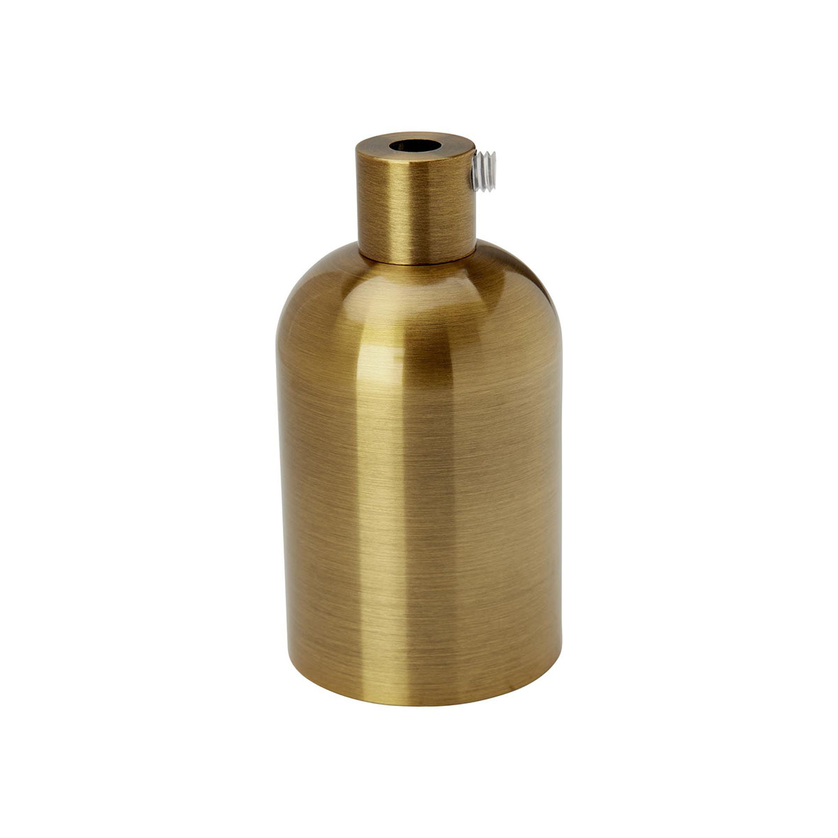 Lampenfassung E27 Aluminium Bronze vergoldet