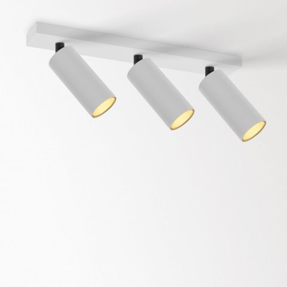 Delta Light SPY 52 ON 3 93030 DIM8 Aufbaustrahler, Ø: 5,2 cm, L: 12 cm, Weiß, Warmweiß 3000K, 30°