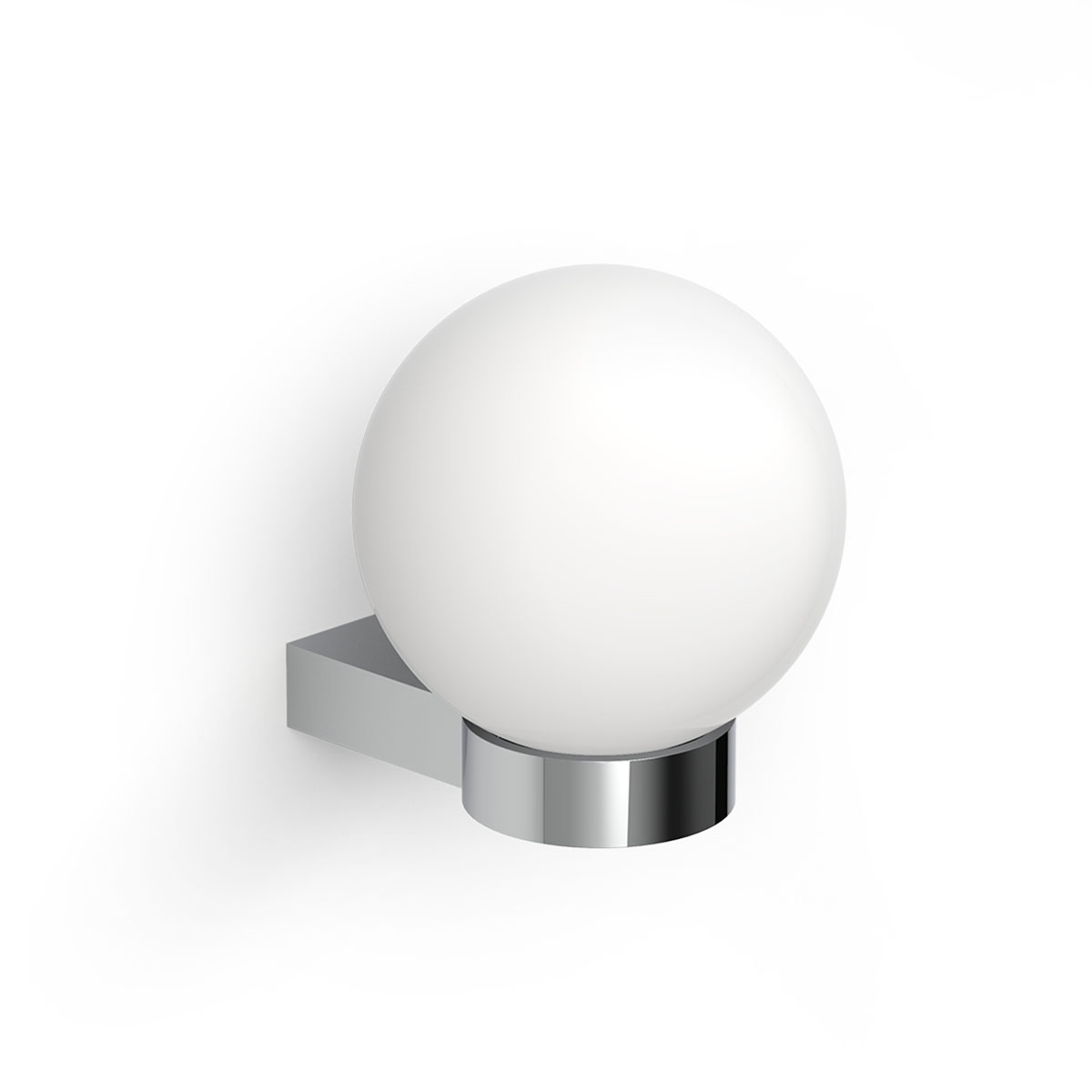 Decor Walther Bar Light Wandleuchte Bad, Ø: 16,5 cm, H: 18,5 cm, Chrom – moderne Wandlampe fürs Bad