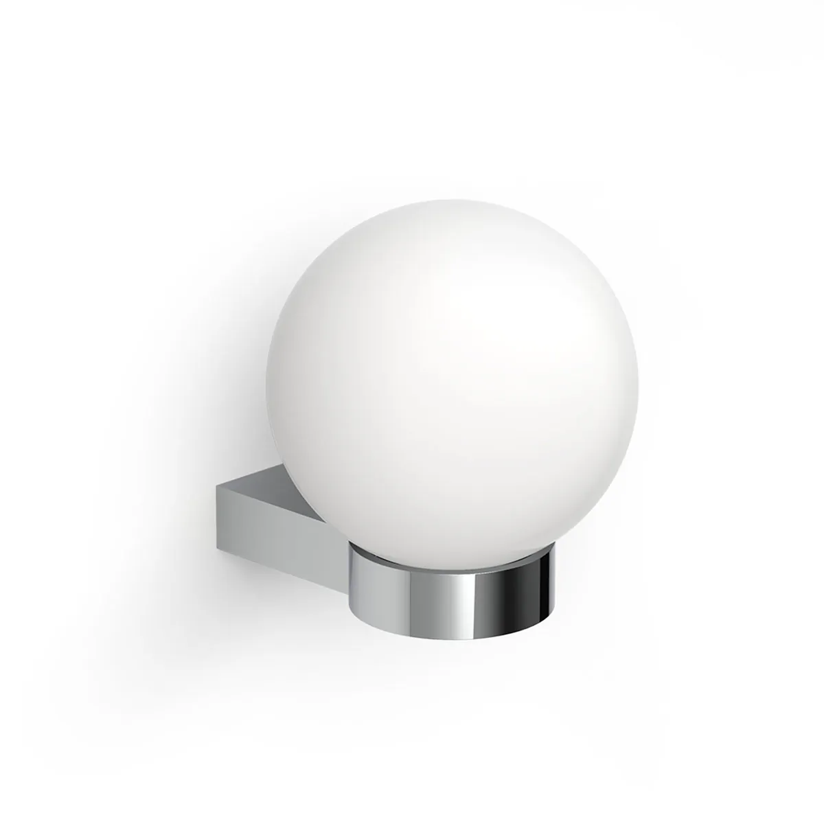 Decor Walther Bar Light Wandleuchte Bad, Ø: 16,5 cm, H: 18,5 cm, Chrom – moderne Wandlampe fürs Bad