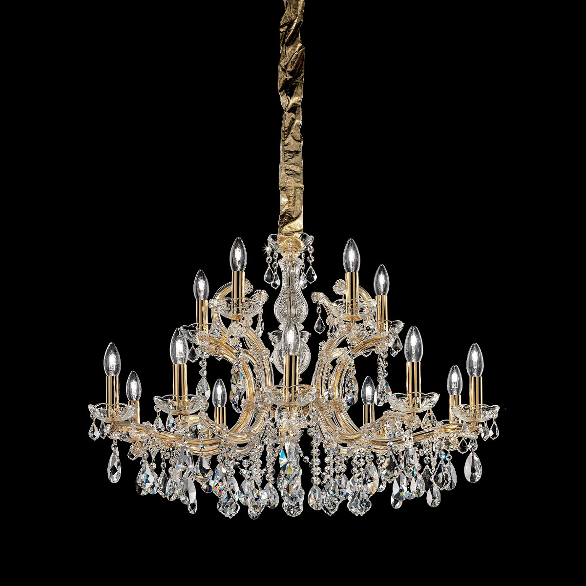 Maria Teresa VE 917 Kristallglas Kronleuchter, 15-flammig, Ø: 85 cm