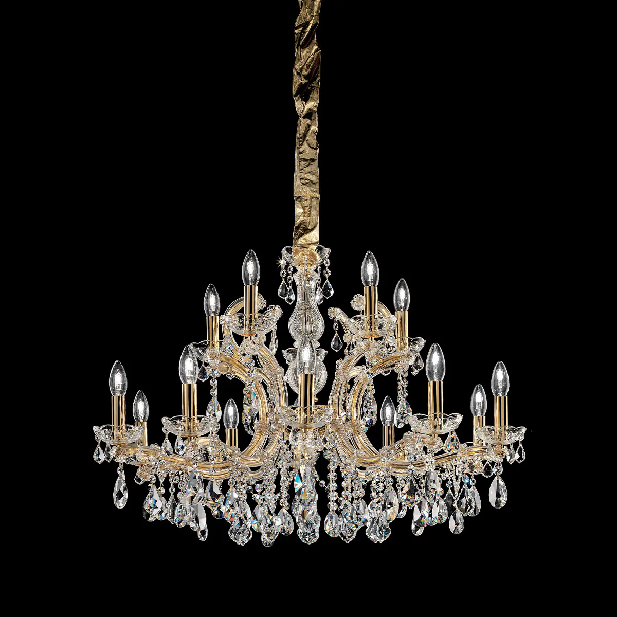 Maria Teresa VE 917 Kristallglas Kronleuchter, 15-flammig, Ø: 85 cm