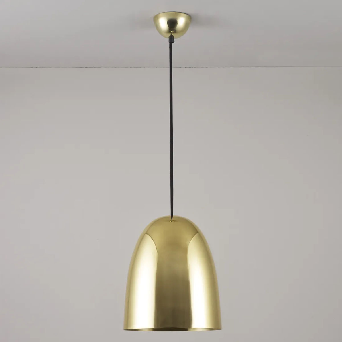 Stanley Medium Pendelleuchte, Messing poliert, Ø: 23 cm