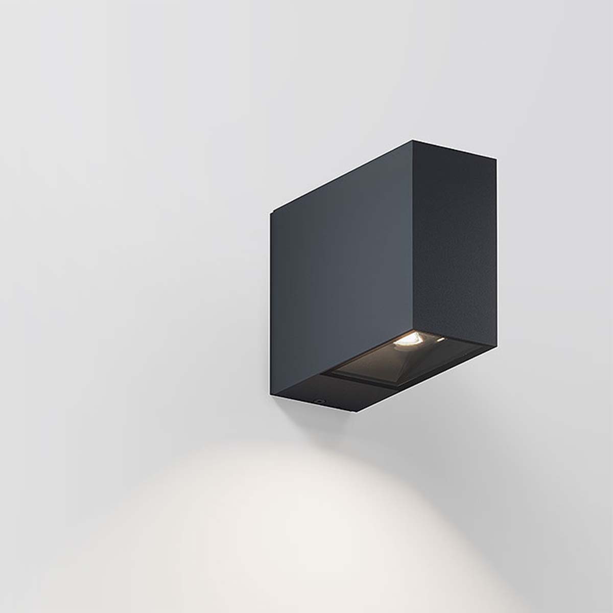 eye down Wandleuchte, H: 12 cm, T: 16 cm, Anthrazit eye down Wandleuchte, H: 12 cm, T: 16 cm, Anthrazit