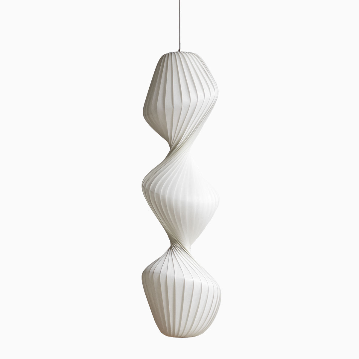TR33 Pendelleuchte, PC / Vliesstoff, Ø 40 cm, H: 150 cm