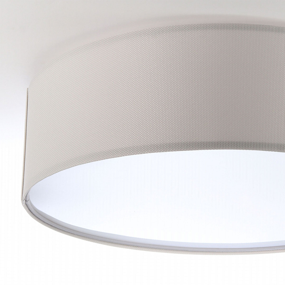 Deckenleuchte, Hellgrau Ø: 60 cm