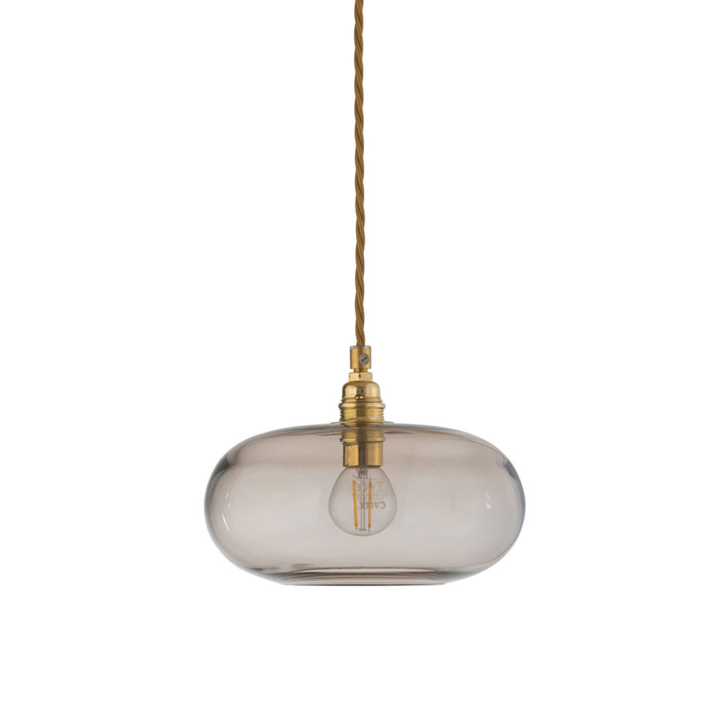 Horizon Pendelleuchte S Ø 21 cm, Chestnut Brown, Gold Horizon Pendelleuchte S Ø 21 cm, Chestnut Brown, Gold