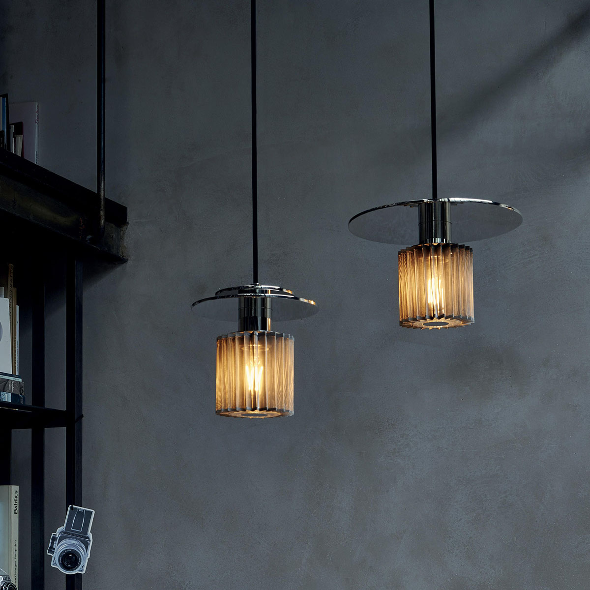 In the Sun Pendant 270 Pendelleuchte, Ø: 27cm, Silber-Gold - Ausstellungsstück