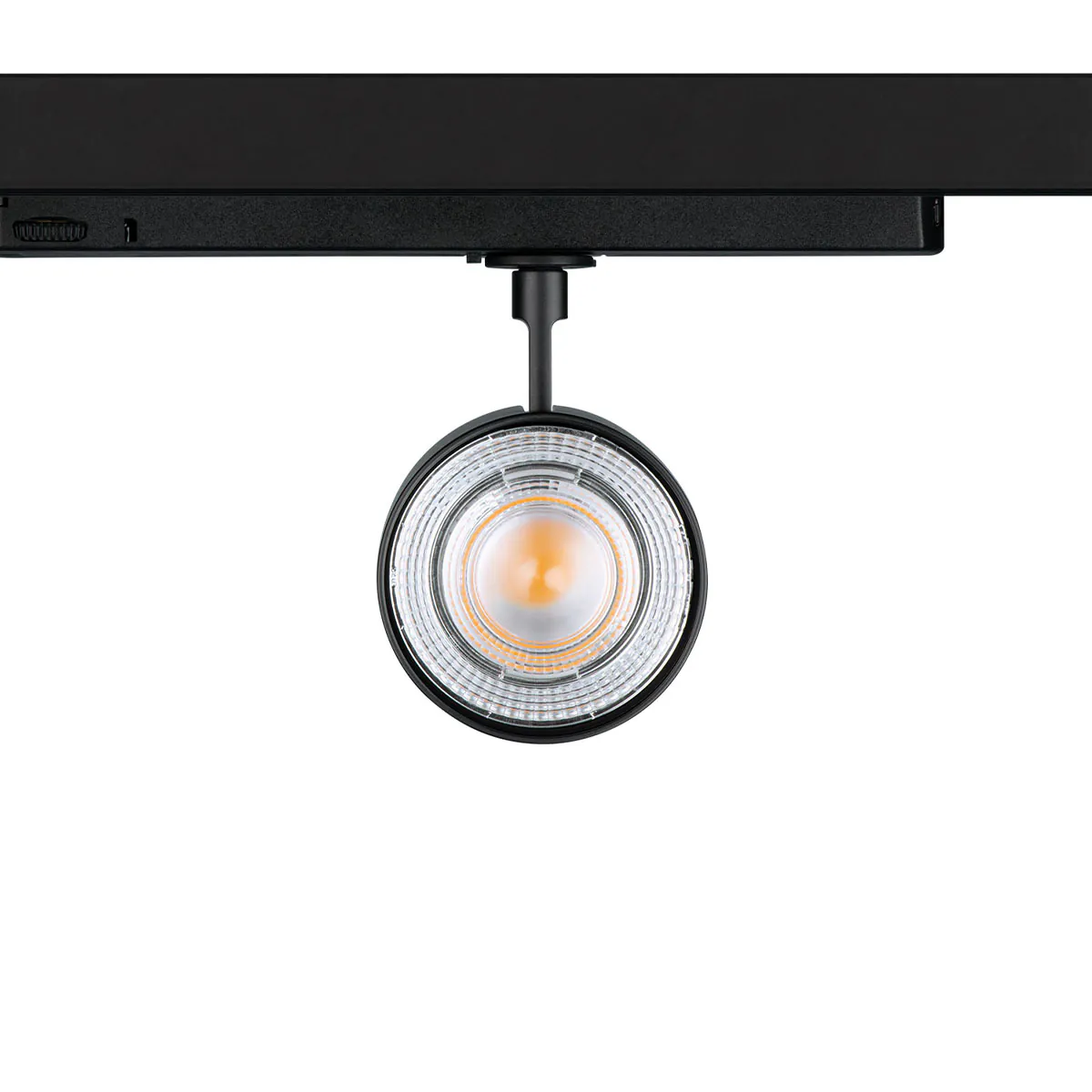 Wittenberg 4.0, wi4-str2-in Schienenstrahler, Schwarz matt, Warmweiß 3000K, Flood 38°, DALI