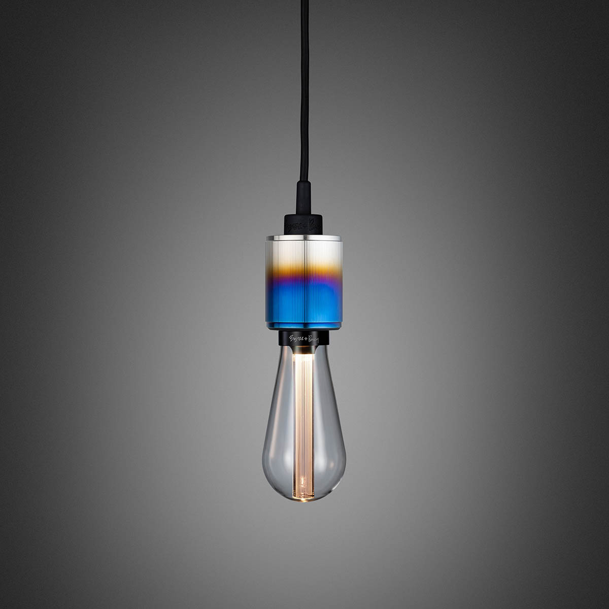 Buster + Punch Heavy Metal Pendelleuchte, Linear, Burnt Steel