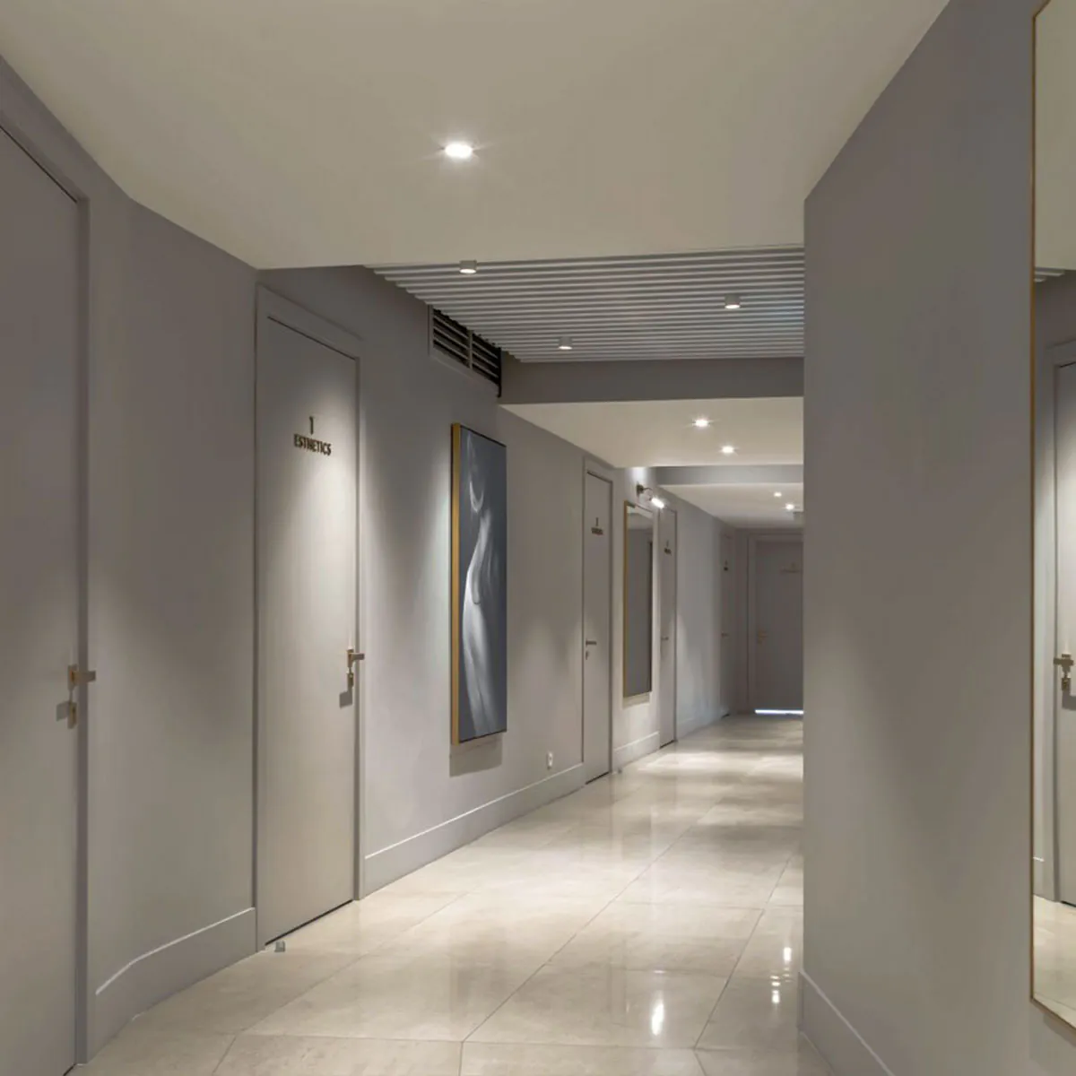 DEEP RINGO LED 93033 Einbaustrahler, Ø: 8,1 cm, Klavier Schwarz, Warmweiß 3000K