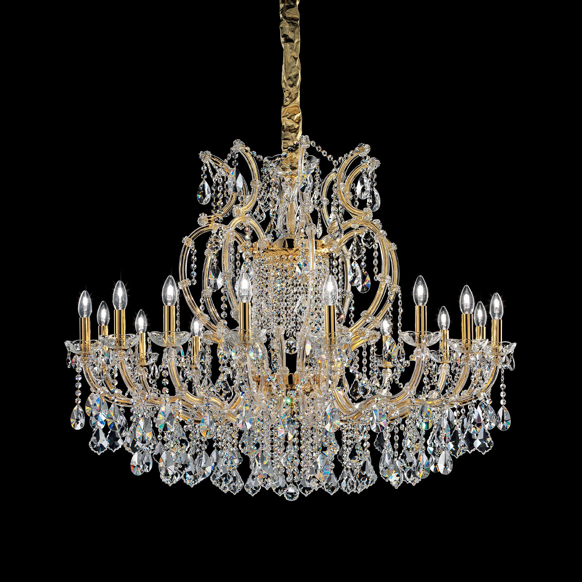Maria Teresa VE 927 Kristallglas Kronleuchter, 16-flammig, Ø: 118 cm Maria Teresa VE 927 Kristallglas Kronleuchter, 16-flammig, Ø: 118 cm