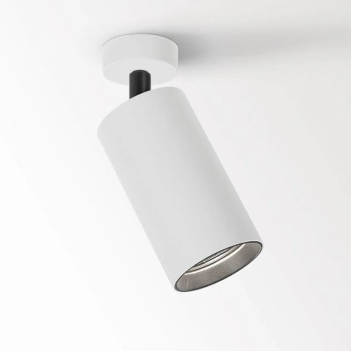 SPY 90 ON 1 93045 DIM1 Aufbaustrahler, Ø: 9 cm, L: 16,5 cm, Weiß, Warmweiß 3000K, 45°