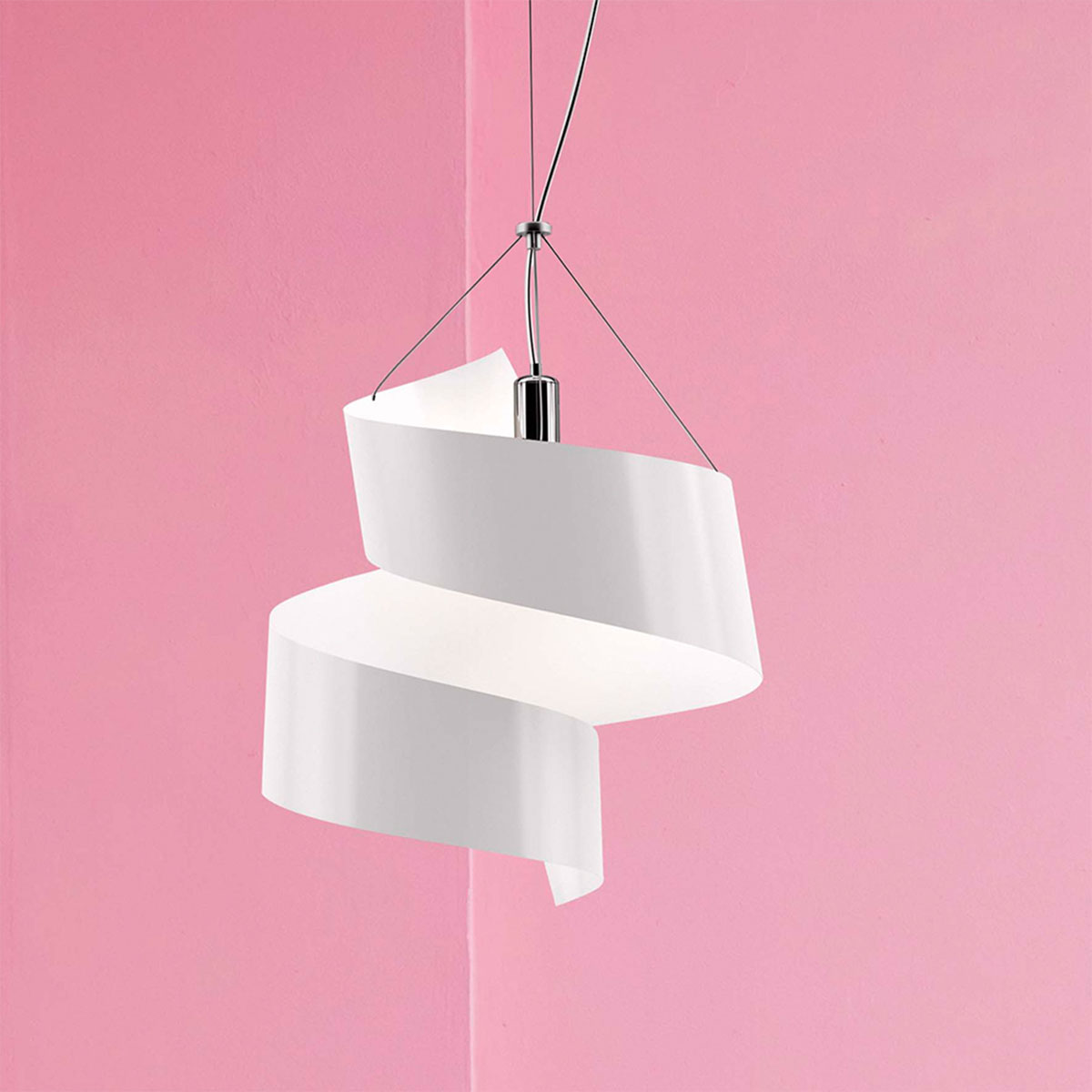 Garagoi S Pendelleuchte, Ø: 45 cm, H: 44 cm, Weiß