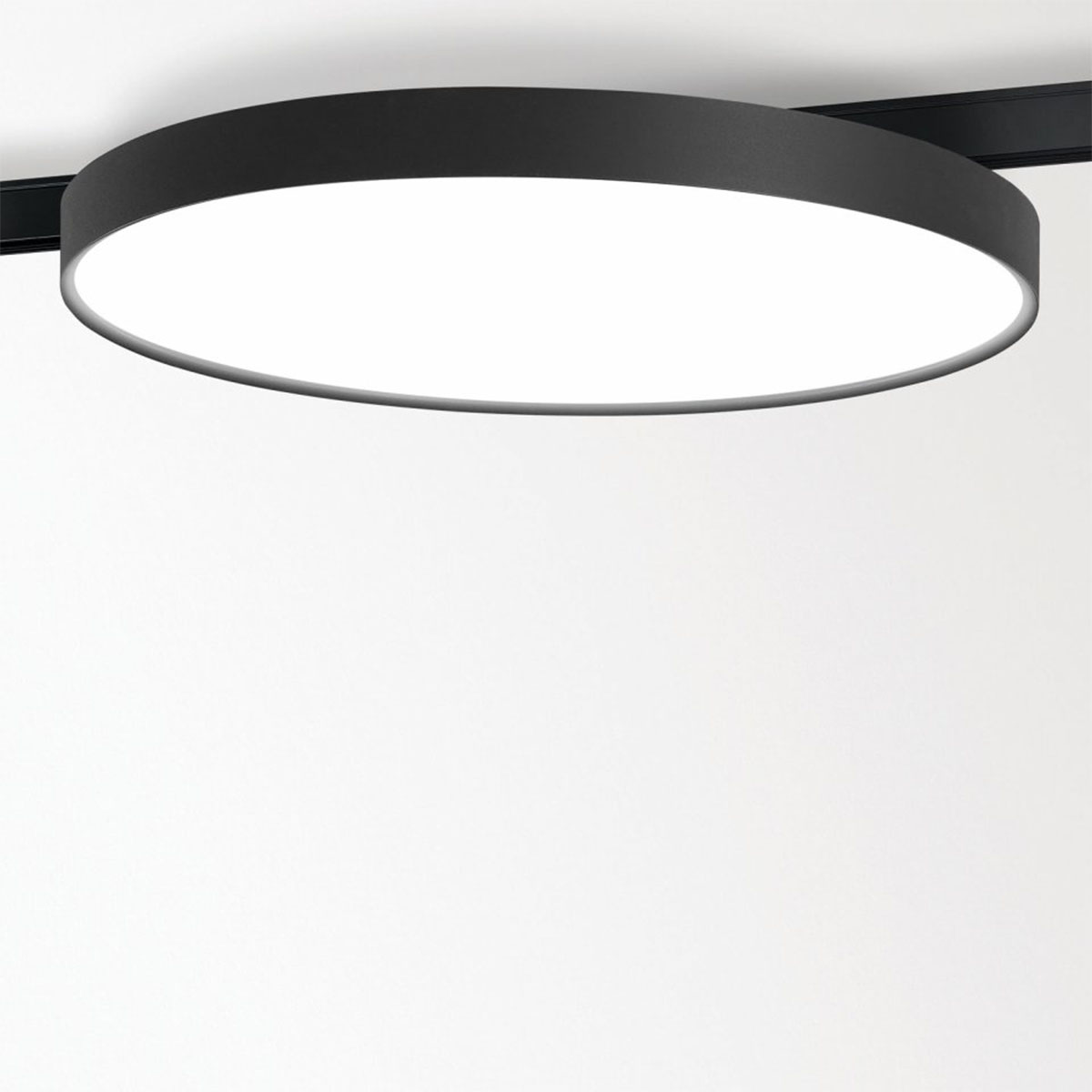 MULTINOVA 55 930 ADM DIM5 Schienenstrahler, Ø: 55 cm, Schwarz, DALI