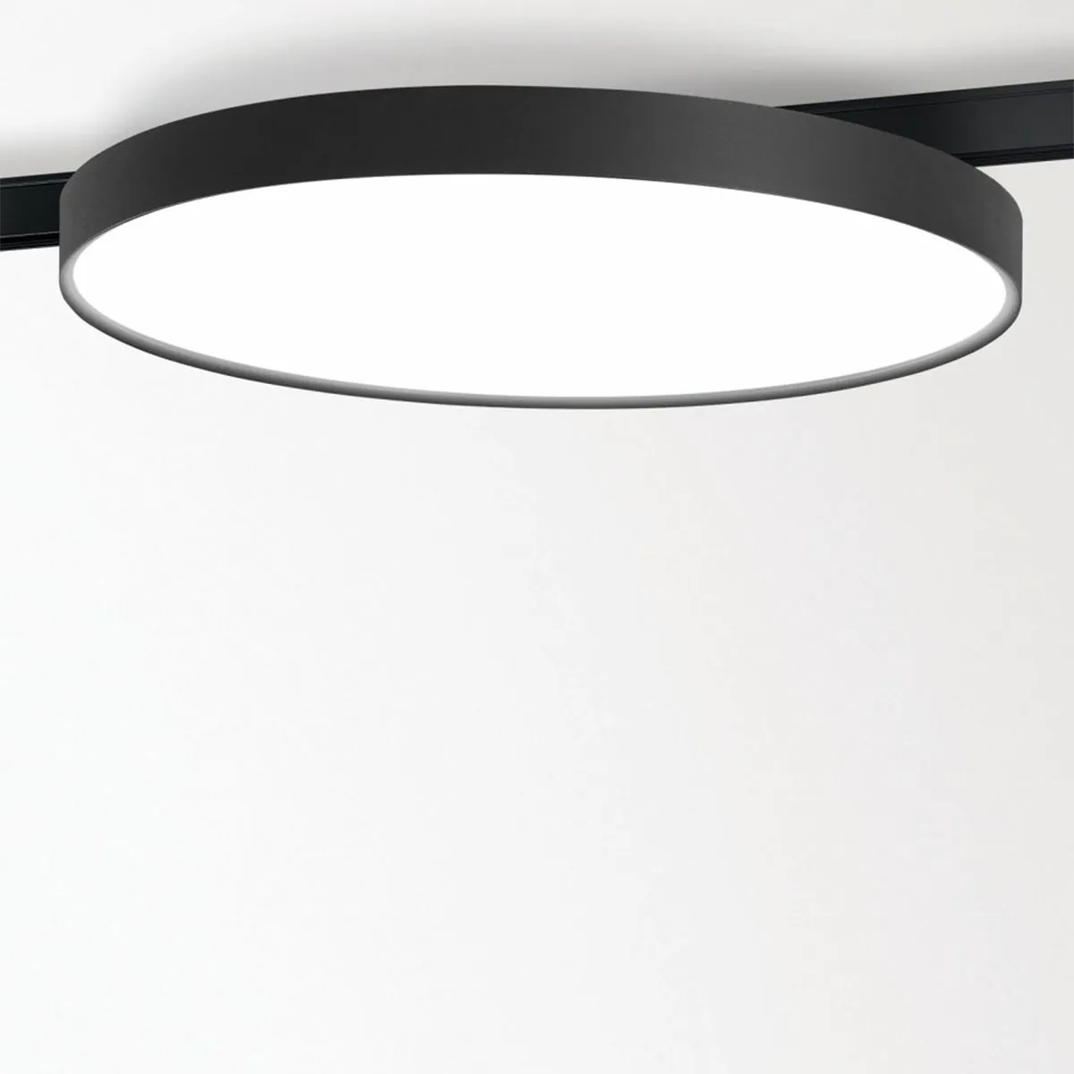 MULTINOVA 55 930 ADM DIM5 Schienenstrahler, Ø: 55 cm, Schwarz, DALI