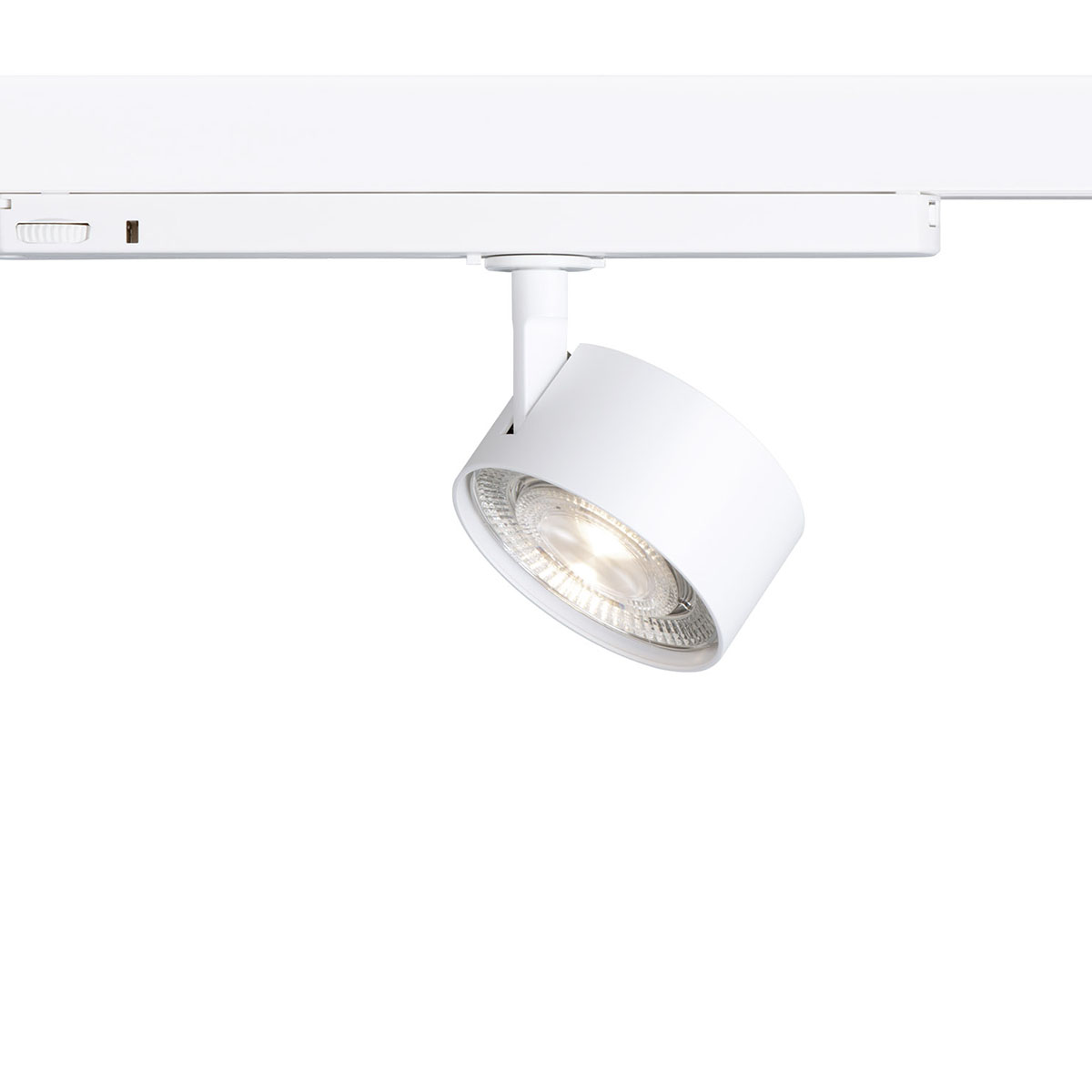 Wittenberg 4.0, wi4-str2 Schienenstrahler, Weiß matt, Extra-Warmweiß 2700K, Spot 12°, Schaltbar Wittenberg 4.0, wi4-str2 Schienenstrahler, Weiß matt, Warmweiß 3000K, Flood 38°, Bluetooth