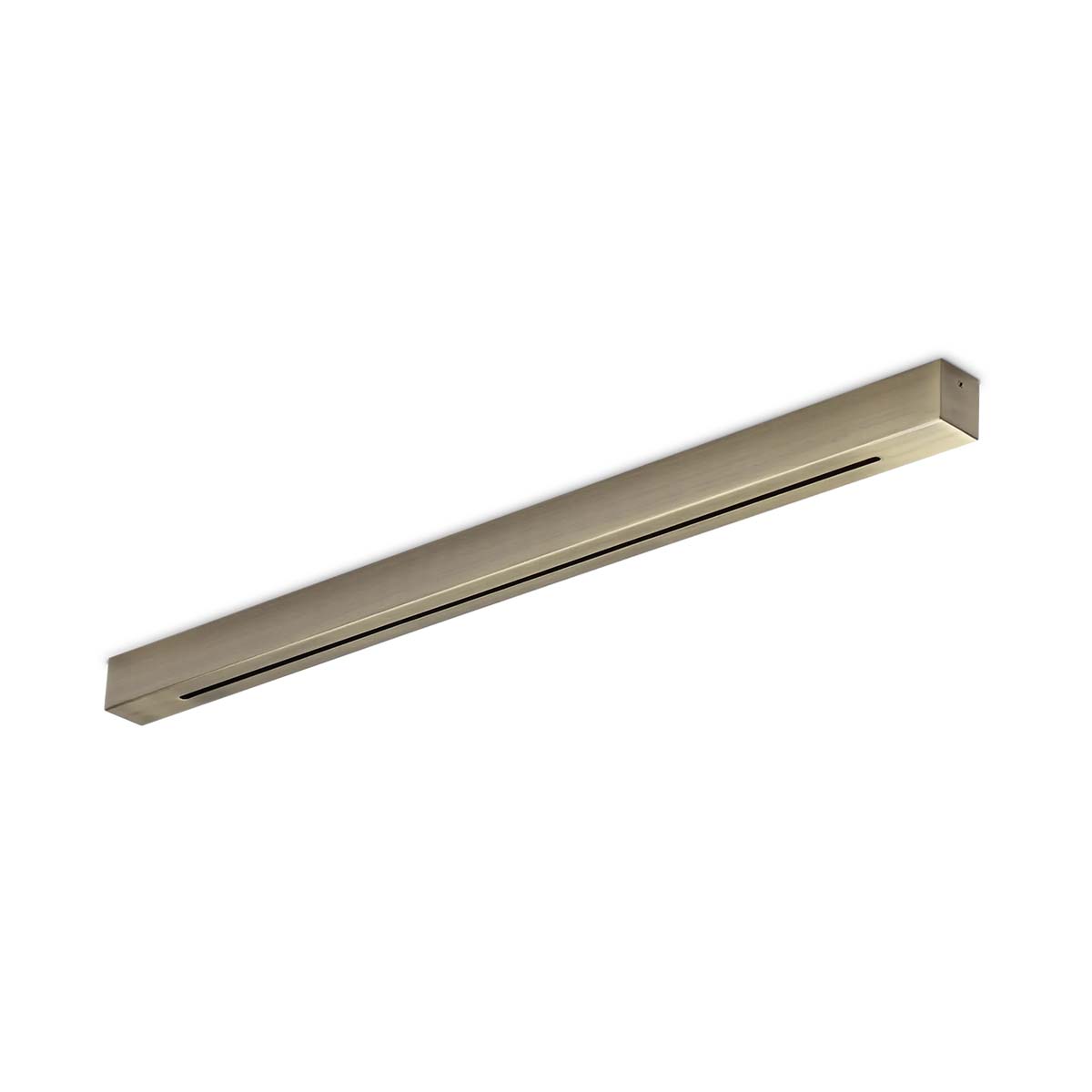 Baldachin Rosone lineare all in 4, 73 x 4 x 3,5 cm, Messing Lampen Baldachin länglich all in 4-fach, 73 x 4 x 3,5 cm, Messing