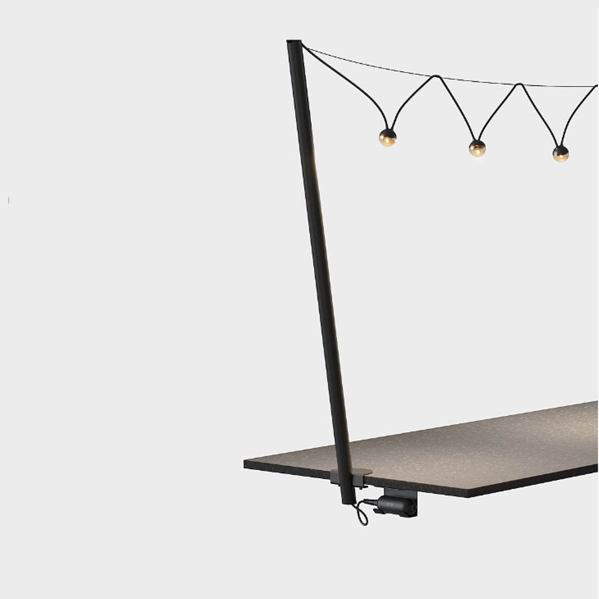 IP44.de cherry bubbls canes Lichterkette Halterung. Ø: 3,8 cm, H: 131 cm – Zubehör für Außenleuchten IP44.de cherry bubbls canes Lichterkette Halterung. Ø: 3,8 cm, H: 131 cm – Zubehör für Außenleuchten