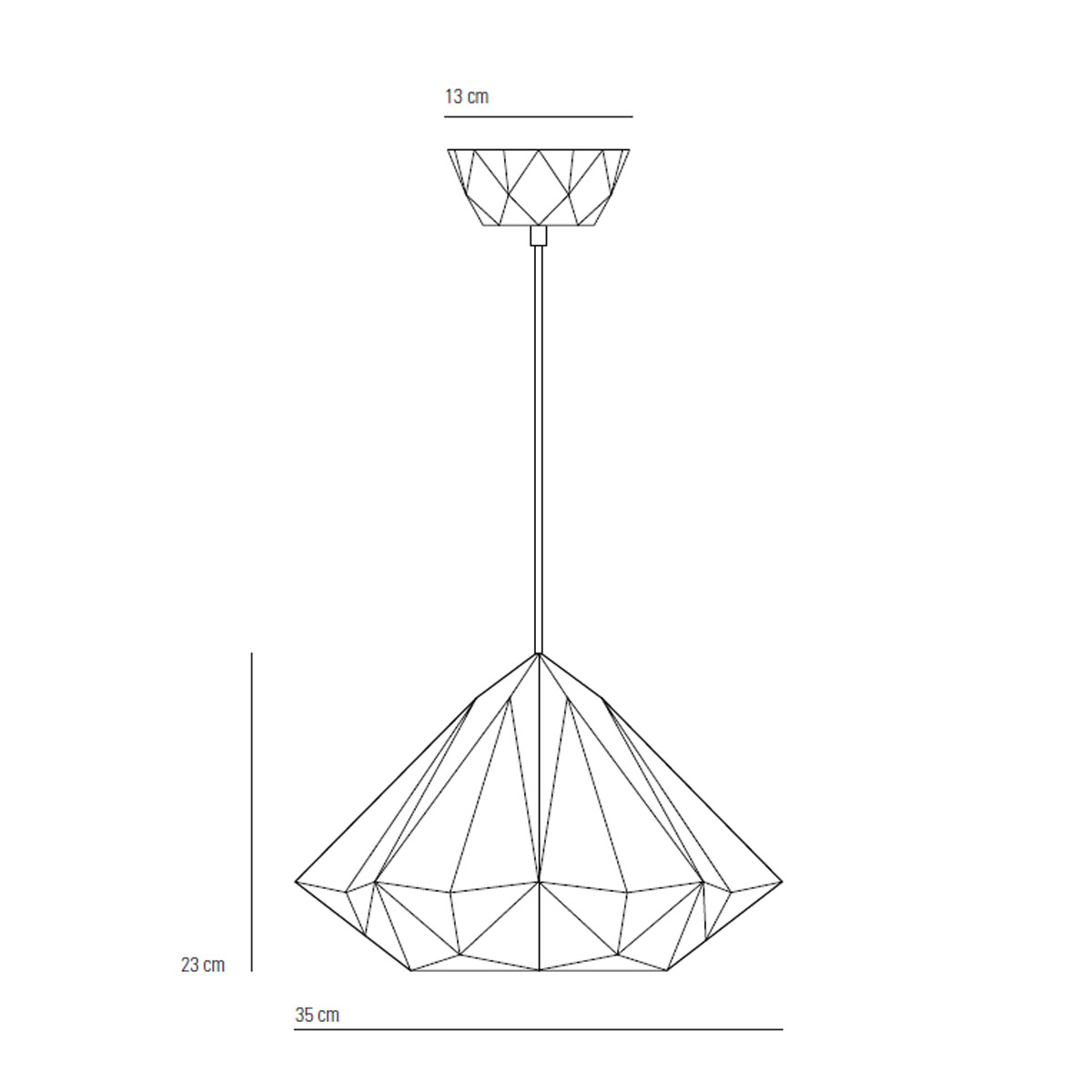 Hatton 2 Pendelleuchte, Ø: 35 cm Hatton 2 Pendelleuchte, Ø: 35 cm