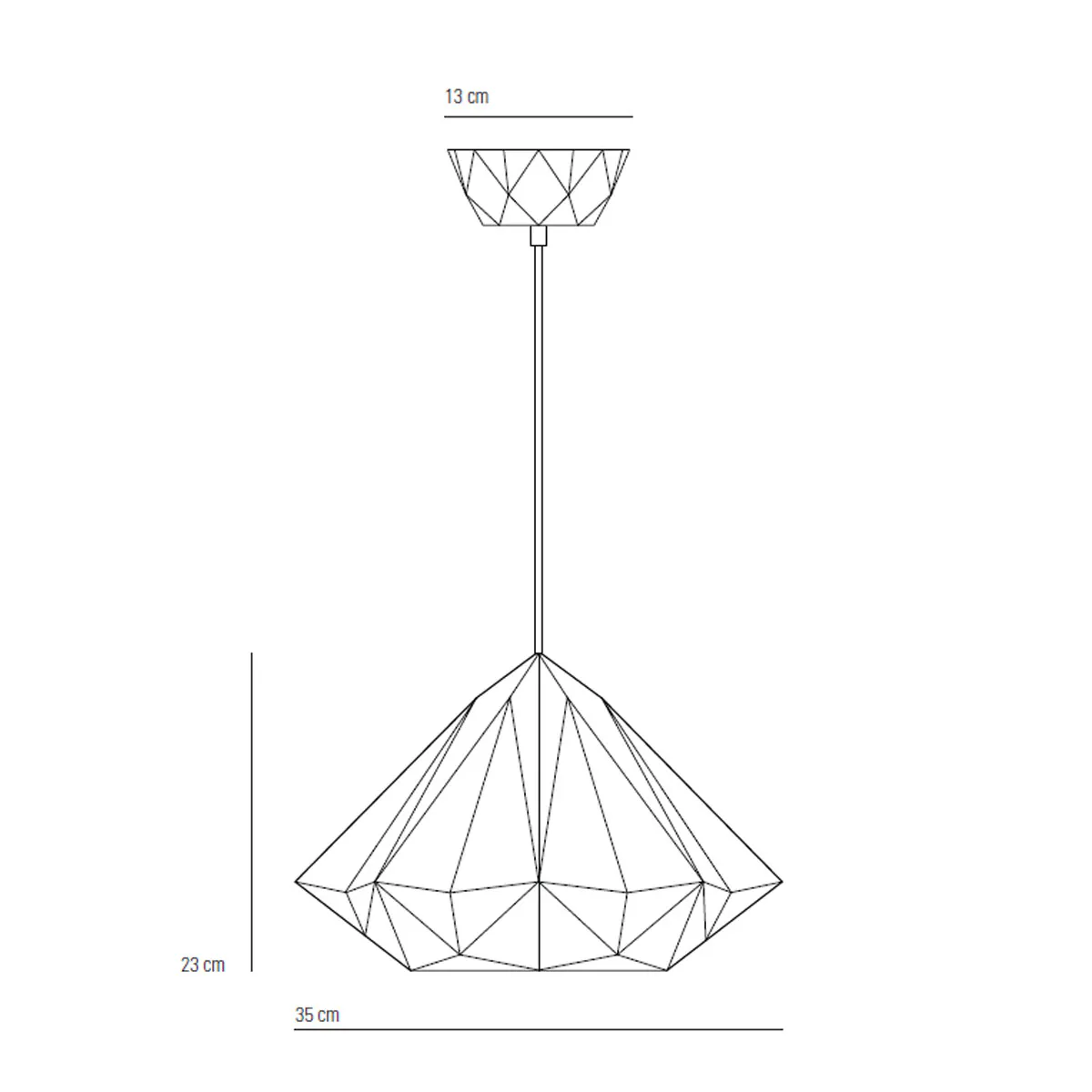 Hatton 2 Pendelleuchte, Ø: 35 cm