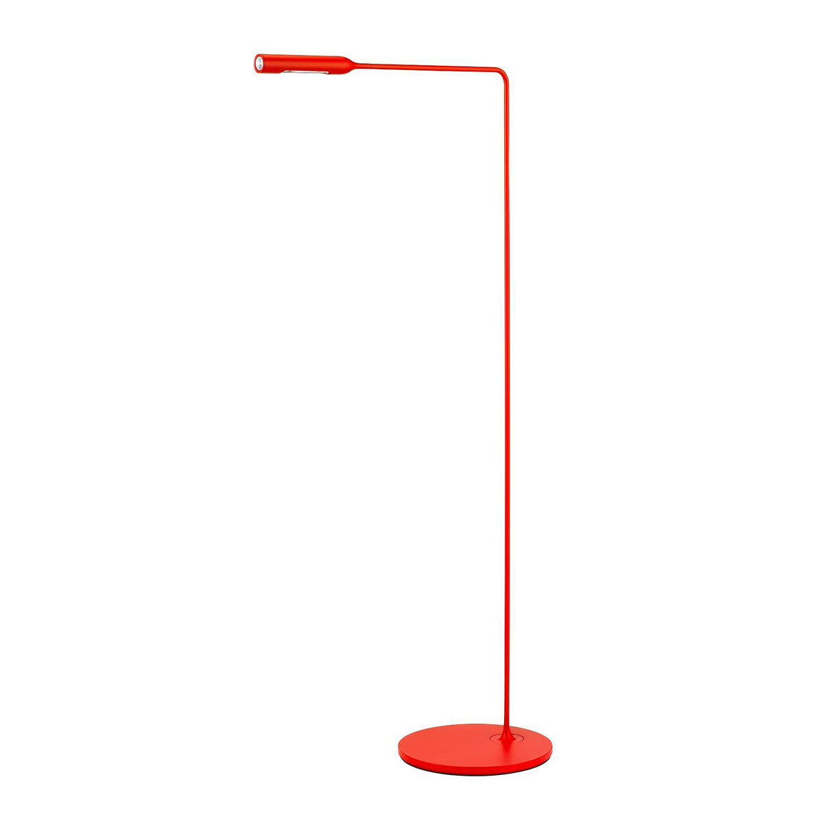 Flo Floor Stehleuchte, H: 110 cm, Rot matt, Extra-Warmweiß 2700K