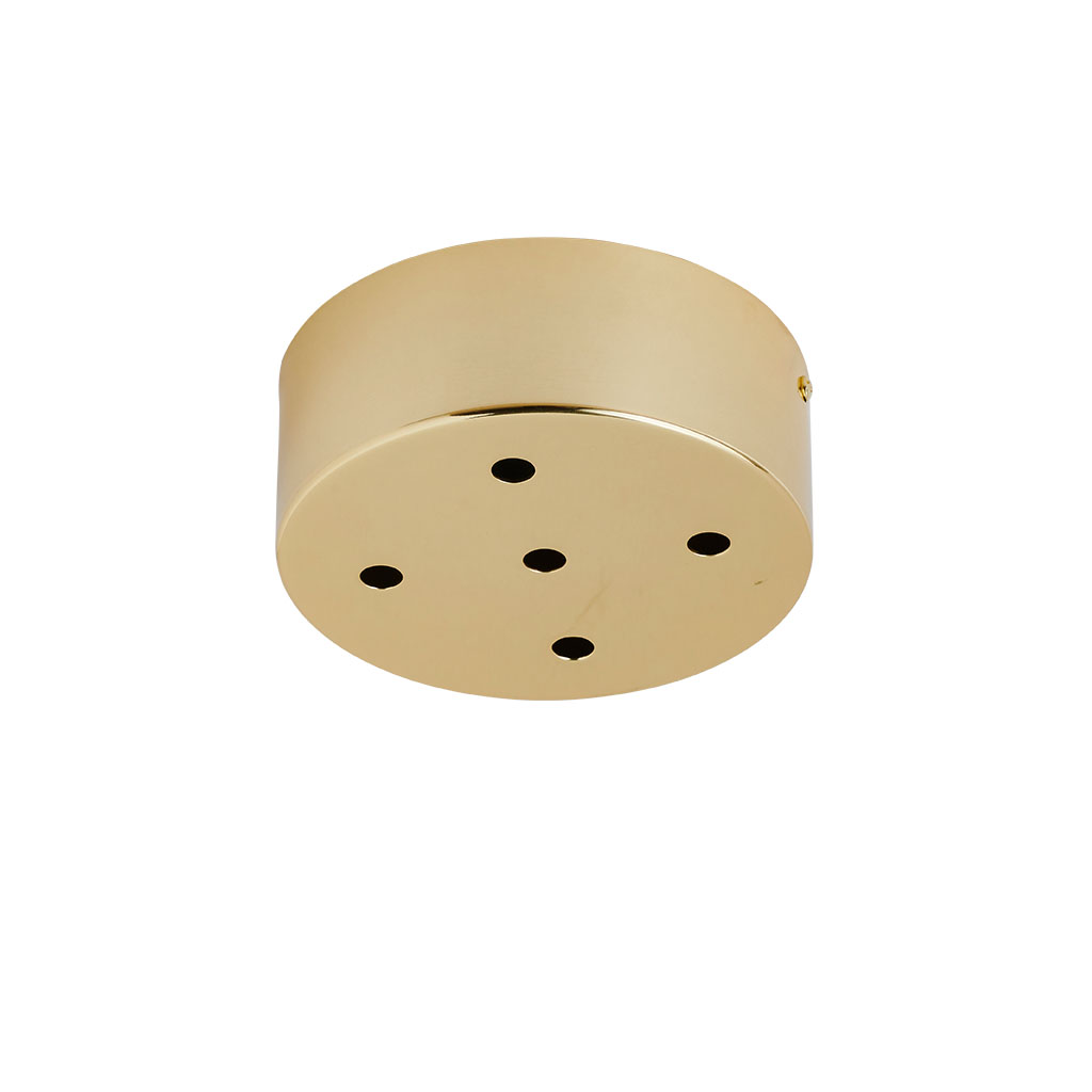 Ebb & Flow Uva Multi-Baldachin 5-fach, Gold