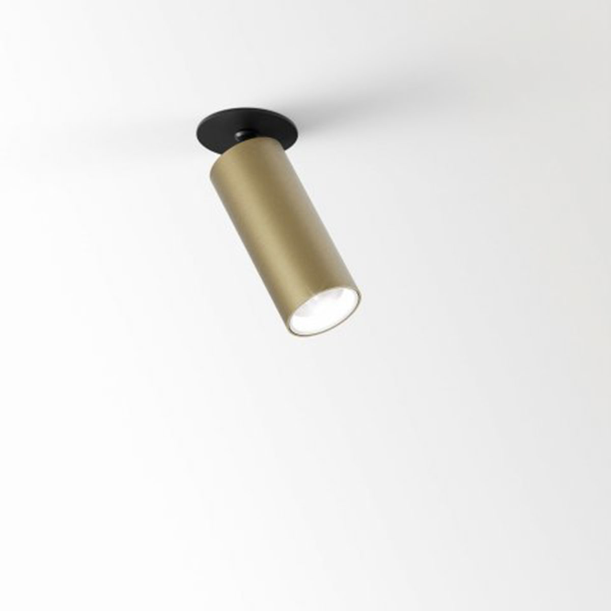 SPY 39 CLIP 93040 Einbaustrahler, Ø: 3,8 cm, L: 9,2 cm, Goldfarben, Warmweiß 3000K, 40°