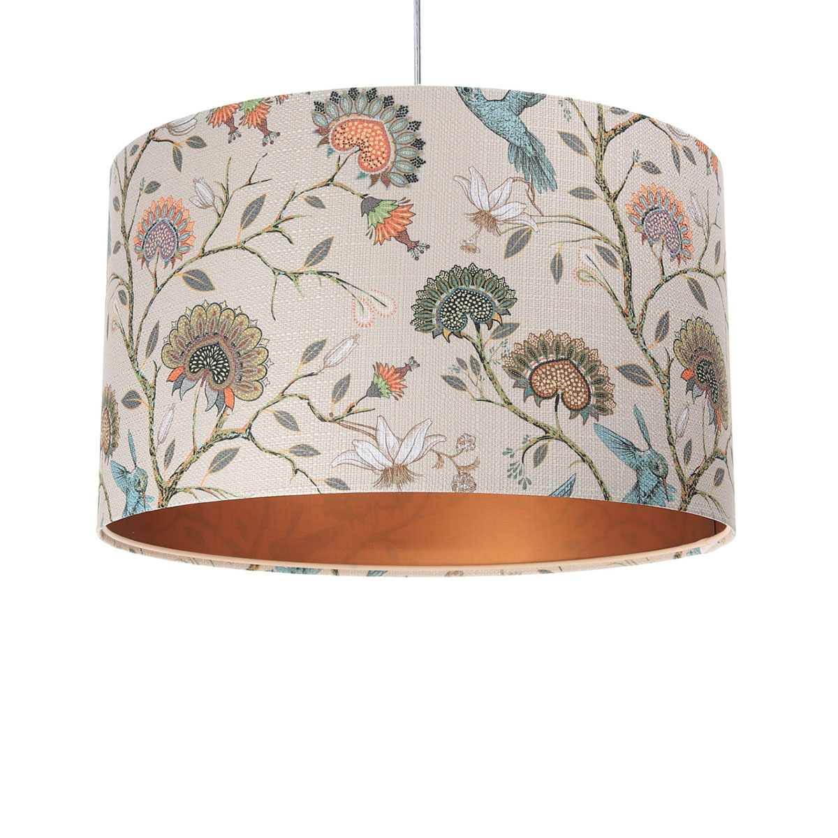 Pendelleuchte Portland Koliber, Kupfer,  Ø: 60 cm