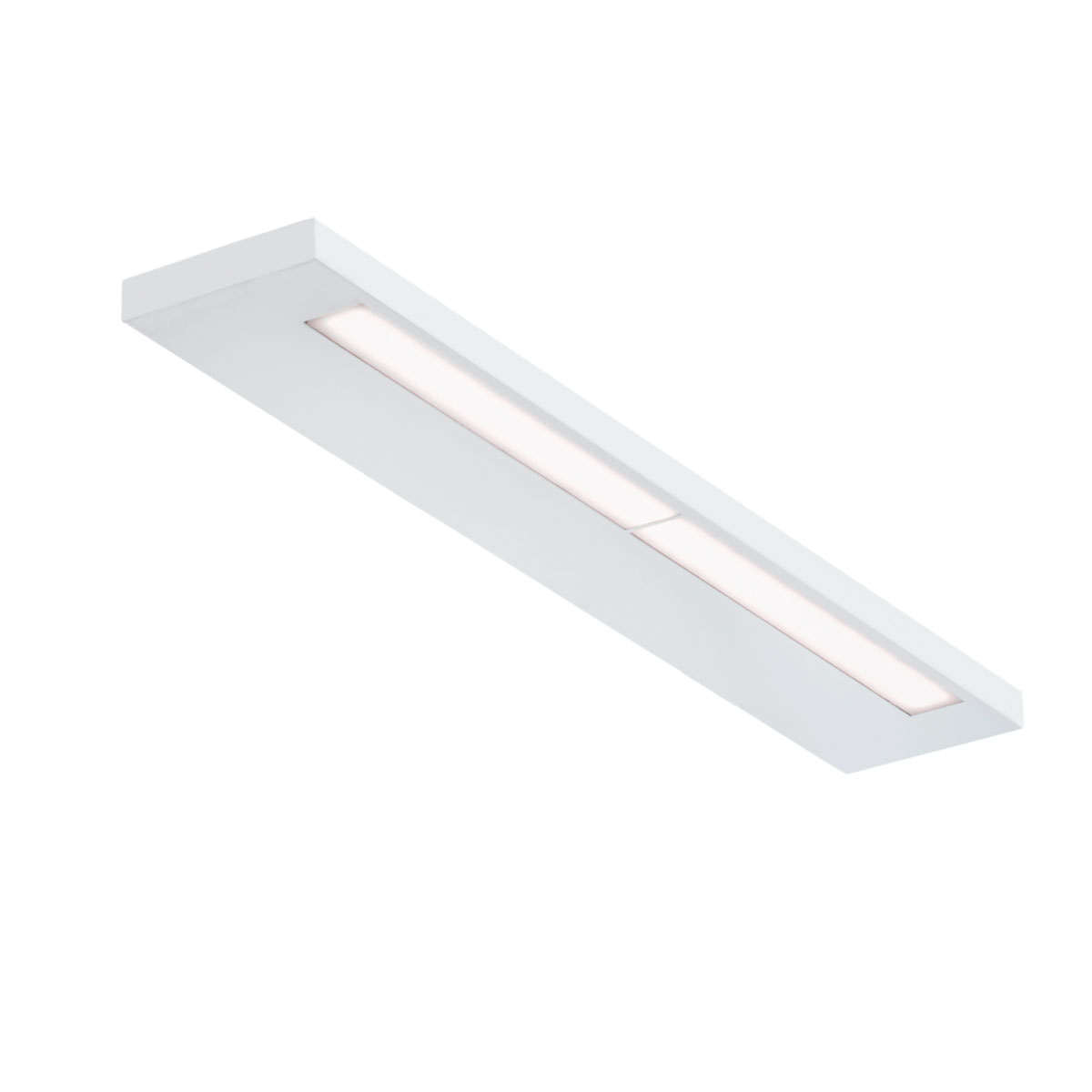 Slim 60 N LED Wandleuchte Badezimmer, Weiß matt, B: 60 cm