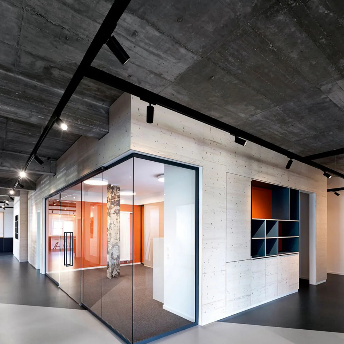 SPY 66 93045 ADM DIM5 Schienenstrahler, DALI dimmbar, Ø: 6,6 cm, Weiß, Warmweiß 3000K, 45°