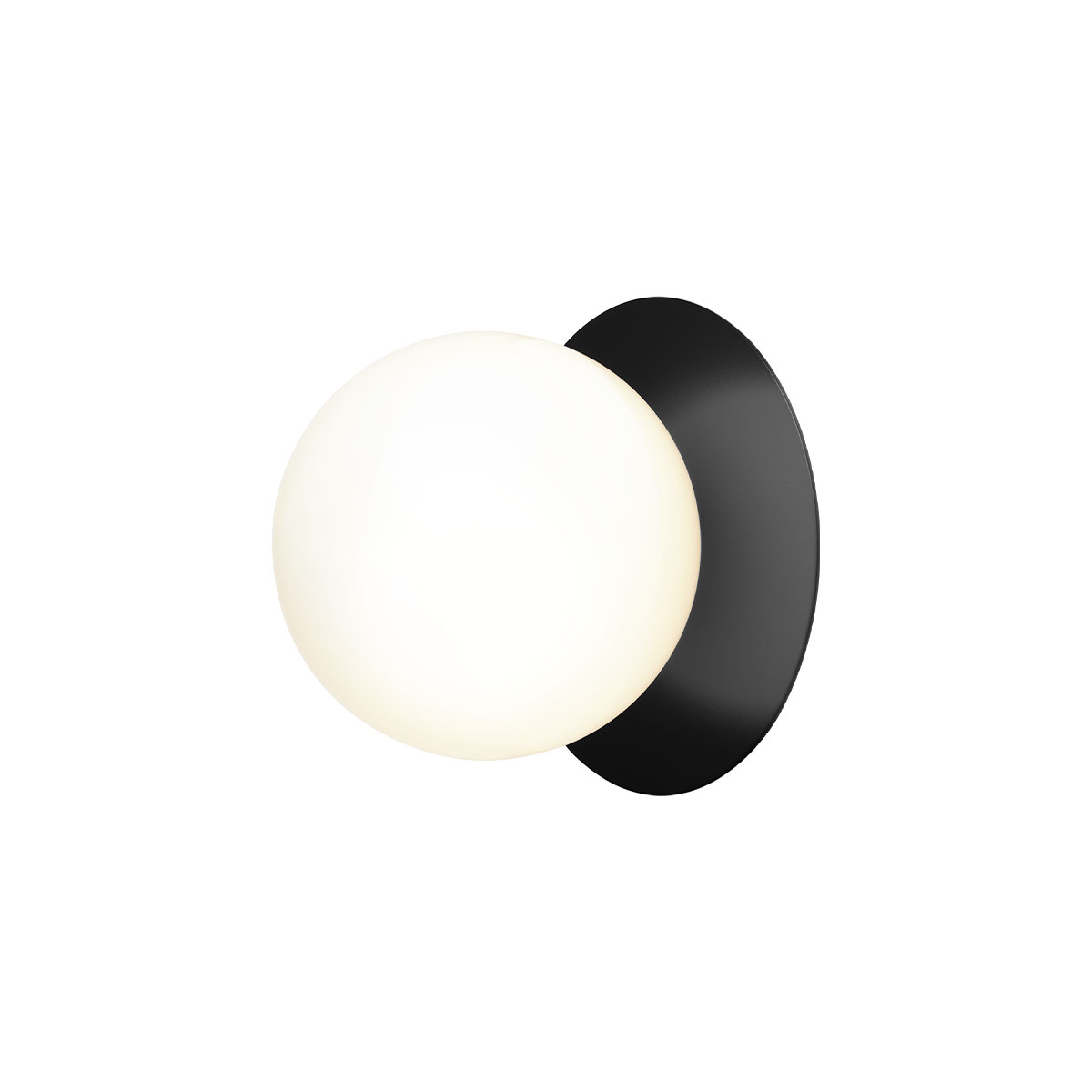 Nuura Liila 1 Medium Wand- und Deckenleuchte, Ø: 16,5 cm LED Wandleuchte – mundgeblasenes Glas, in Schwarz, skandinavisches Design, diffusem Licht, ideal für Flur Nuura Liila 1 Medium Wand- und Deckenleuchte, Ø: 16,5 cm LED Wandleuchte – mundgeblasenes Glas, in Schwarz, skandinavisches Design, diffusem Licht, ideal für Flur