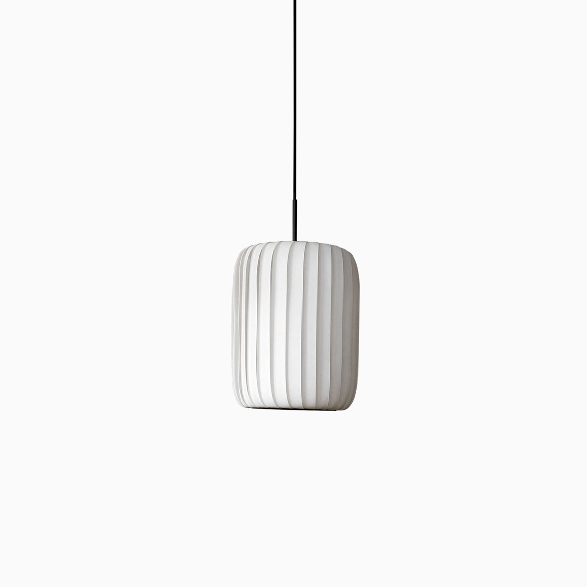 TR37 Pendelleuchte, PC / Vliesstof, Ø: 23 cm, H: 33 cm