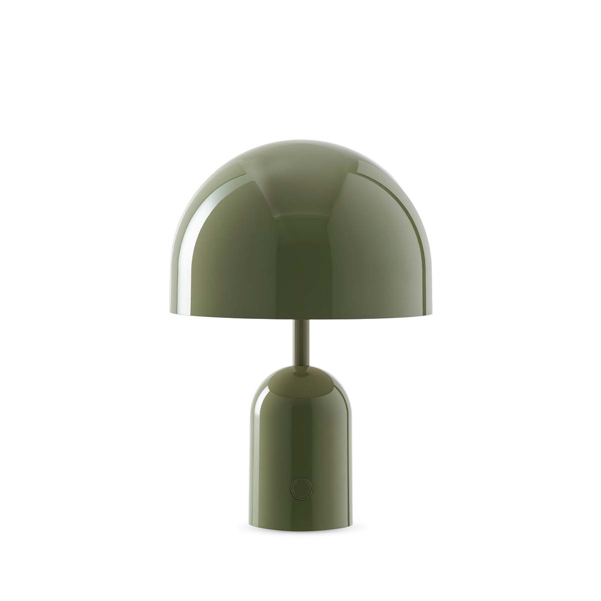 Tom Dixon Bell Portable Akku Tischleuchte, H: 28 cm, Grün