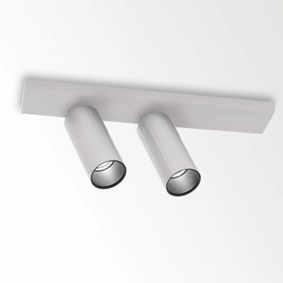 HEDRA ON 2 93033 DIM1 Aufbaustrahler, L: 34,4 cm, B: 7 cm, Weiß, Warmweiß 3000K